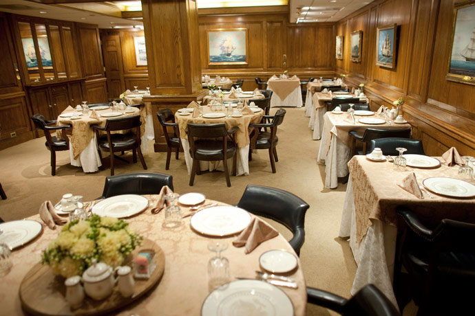 The White House Mess, a dining facility located next to the Situation Room in the basement of the West Wing of the White House in Washington, DC. (Whitehouse.gov)