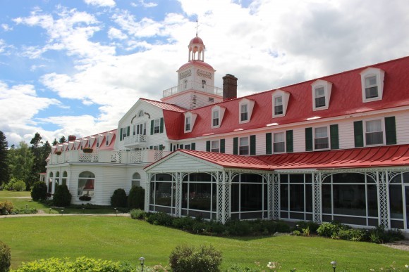 Historic Hôtel Tadoussac on the Saguenay Fjiord. (Janna Graber)