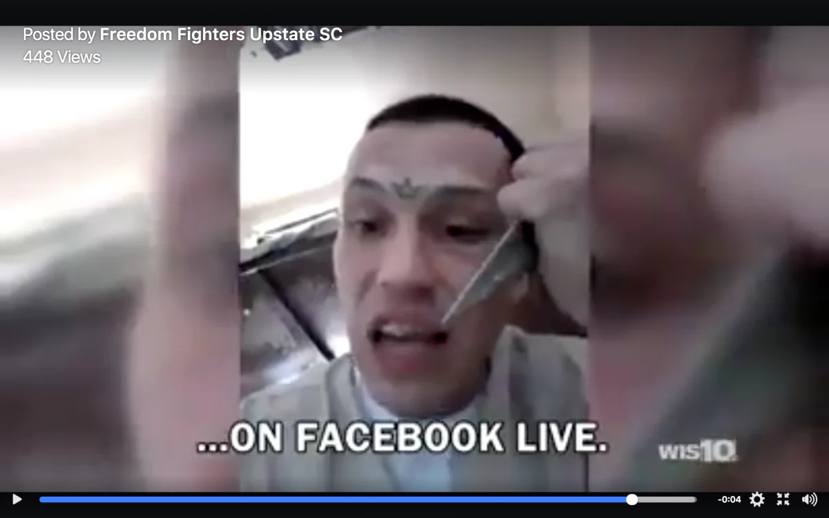 Jose Ariel Rivera, 31, is serving time at Evans Corrections Institution in Bennettsville, South Carolina.