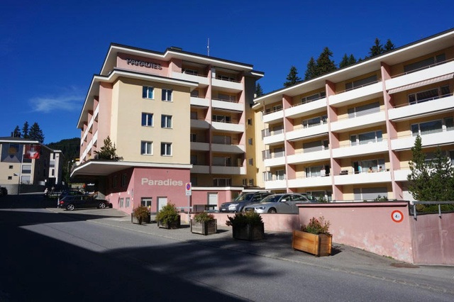 This hotel in Arosa attracts many Jewish guests at this time of year, according to local reports. (www.paradiesarosa.ch)