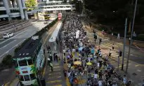 Thousands Protest in Hong Kong Over Jailing of Democracy Activists