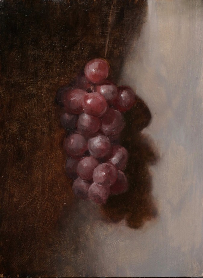 "Alla Prima Grapes," by Jessica Artman. (Courtesy by Jessica Artman)