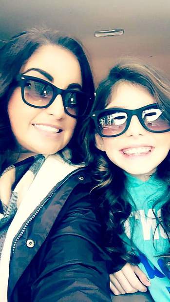 Antonette Thevenin and her daughter. (Family photo)