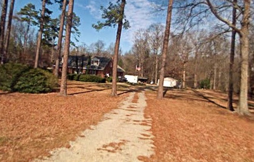 The home at 980 Fishing Creek Road in Whitakers, North Caroline, where the murders occurred. (Google Maps)