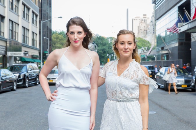 Guests attend the annual Diner en Blanc at Lincoln Center in New York on Aug. 22, 2017. Diner en Blanc began in France nearly 30 years ago. (Eric Vitale for Diner en Blanc) 
