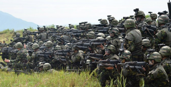 North Korean commandos. (North Korean State Media)
