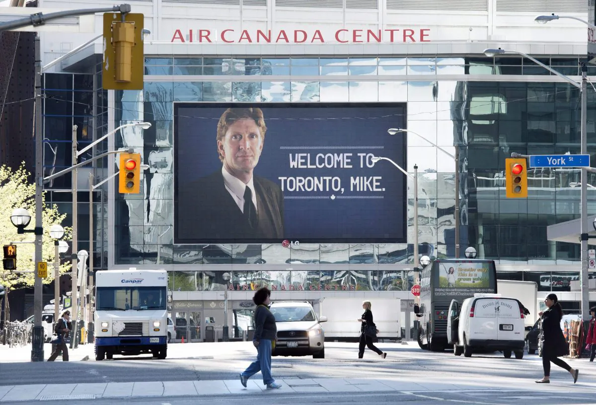 The Air Canada Centre in Toronto will be called Scotiabank Arena starting next July. (The Canadian Press/Darren Calabrese)