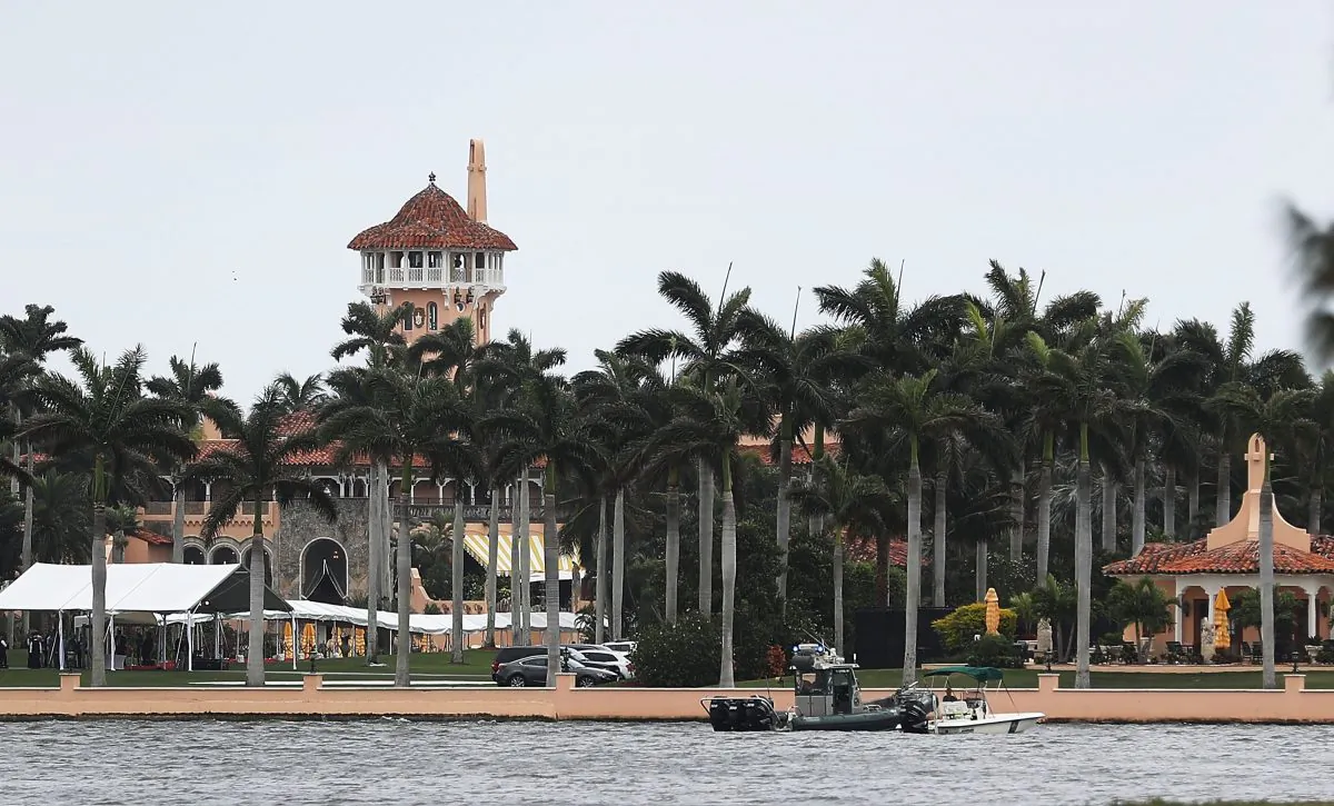 The Mar-a-Lago resort is seen on April 6, 2017 in West Palm Beach, Florida. (Joe Raedle/Getty Images)