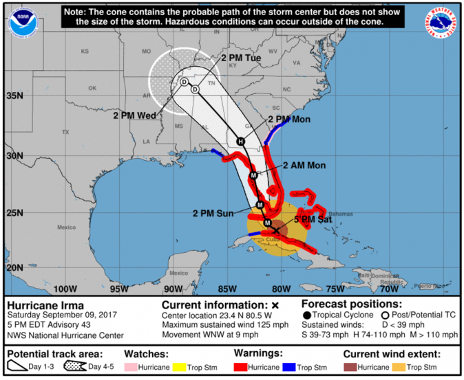 (Screenshot via NOAA)