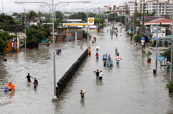 Battered by Cyclone, Philippines Suffers Flooding, Landslides