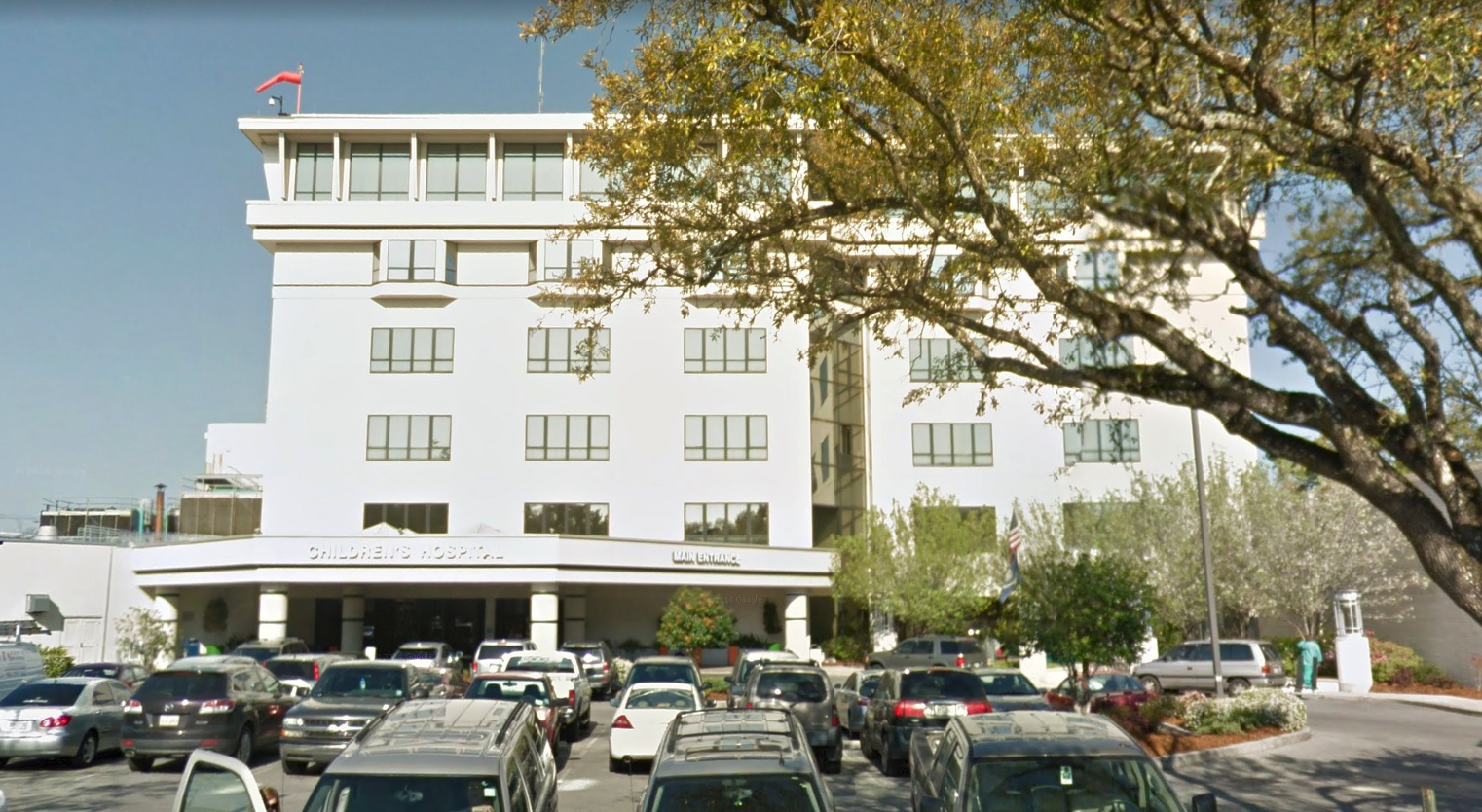 Children's Hospital of New Orleans. (Screenshot via Google Street View)