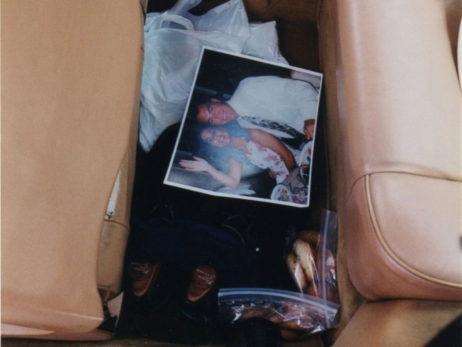 What was found in Peterson's car (Modesto Police Department)