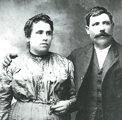 Giacamo Florio (who changed his name to John after immigrating from Italy at age 30. Born in 1864, he was 61 when he died. (Photo taken by professional photographer, date unknown.(
