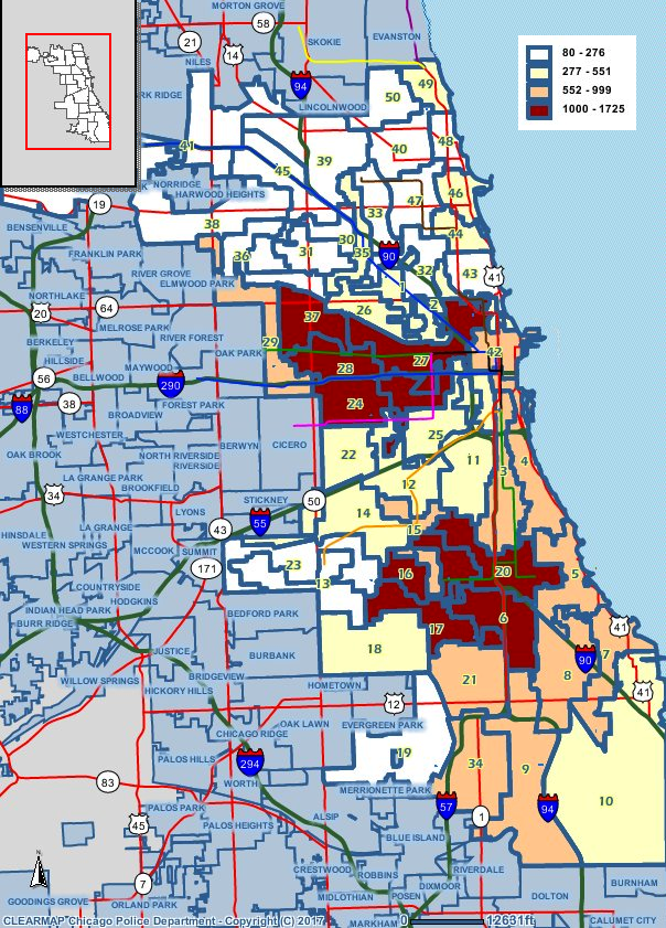 Weekend in Chicago: 11 Shot Dead Marking 500 Homicides This Year