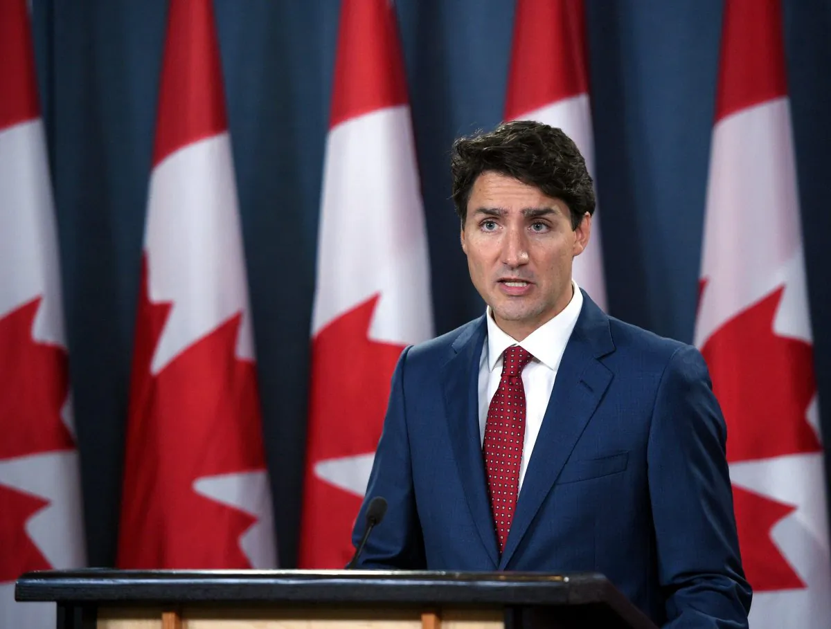 Prime Minister Justin Trudeau speaks about the deficit and the Liberals' proposed tax changes at a news conference in Ottawa on Sept. 19, 2017. (The Canadian Press/Sean Kilpatrick)