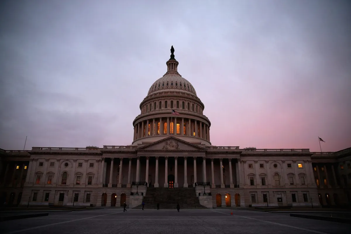 The U.S. Capitol at sunset in this file photo. (MARK WILSON/GETTY IMAGES)
