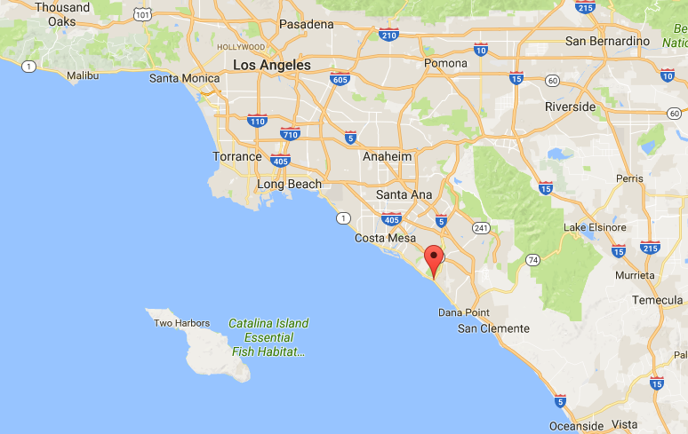 Laguna Beach, Calif. (Screenshot via Google Maps)