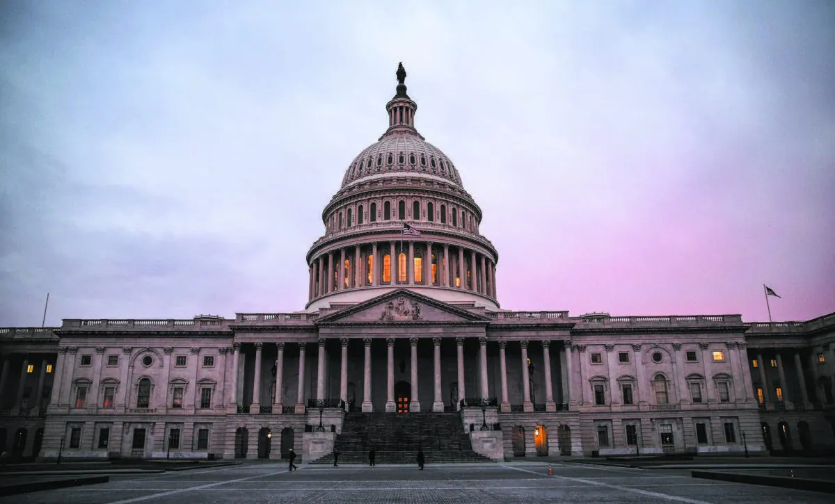 The U.S. Capitol at sunset on March 11, 2014. (MARK WILSON/GETTY IMAGES)