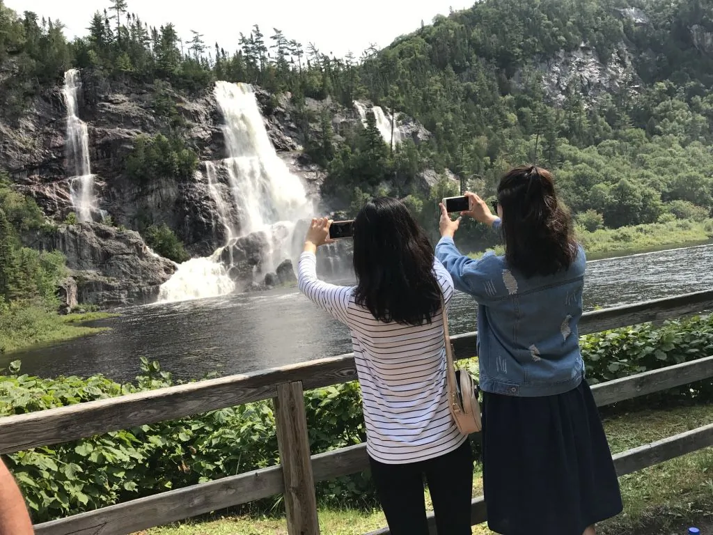 Bridal Veil Falls in Agawa Canyon. (The Epoch Times)