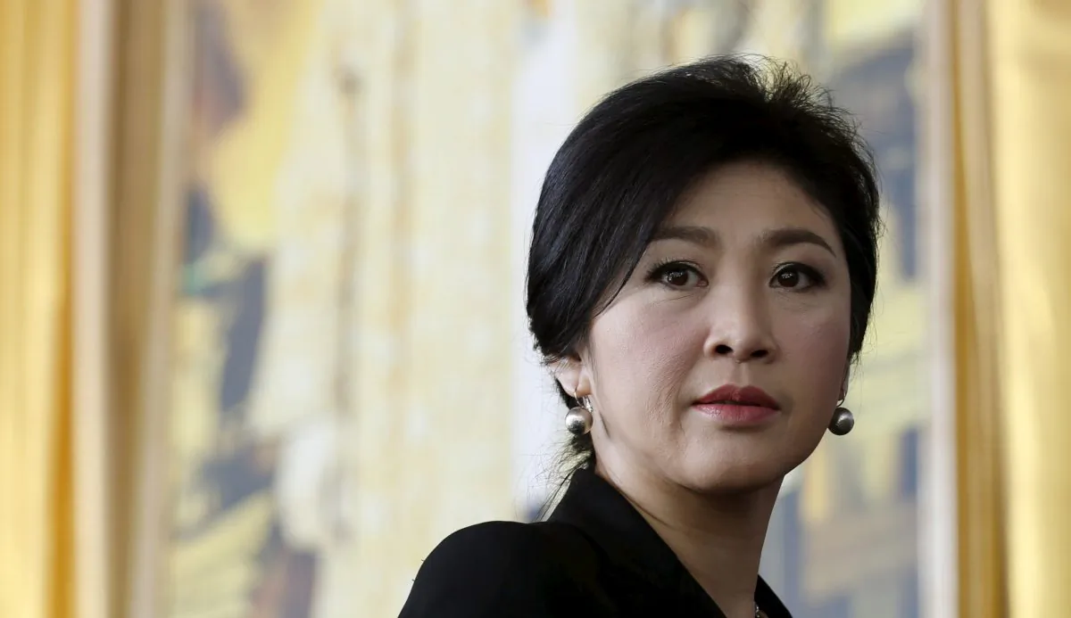 Ousted former Thai Prime Minister Yingluck Shinawatra arrives at the criminal court in Bangkok, Thailand on Sept. 29, 2015. (Chaiwat Subprasom/Reuters)