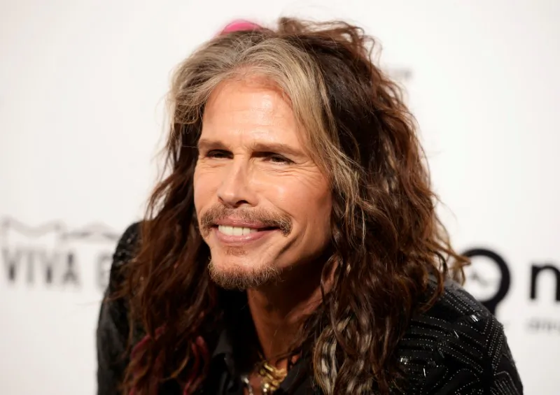 FILE PHOTO: Musician Steven Tyler arrives at the Elton John AIDS Foundation Academy Awards Viewing Party in West Hollywood, California February 28, 2016. REUTERS/Gus Ruelas/File Photo