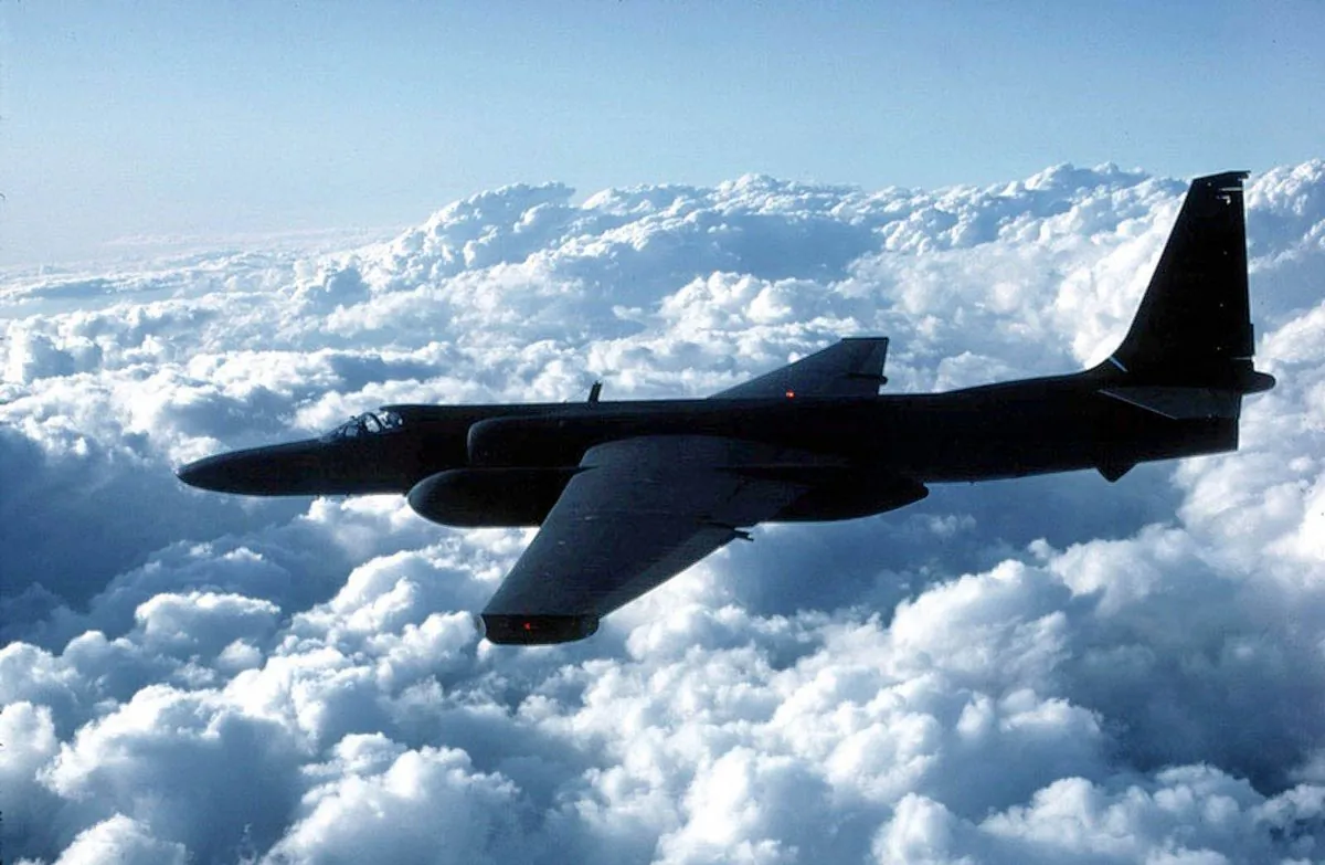 A U.S. Air Force U-2 spy plane flies in this undated file photo. (USAF/Getty Images)