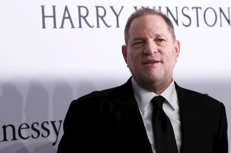 Film producer Harvey Weinstein attends the 2016 amfAR New York Gala at Cipriani Wall Street in Manhattan, New York February 10, 2016. (Reuters/Andrew Kelly)