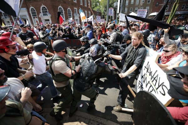 Four charged in connection with Charlottesville rally
