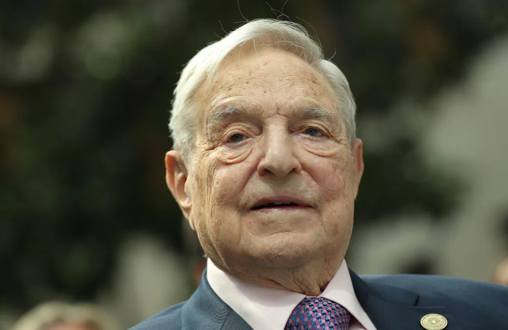 Financier George Soros attends the official opening of the European Roma Institute for Arts and Culture at the German Foreign Ministry in Berlin on June 8, 2017. (Sean Gallup/Getty Images)