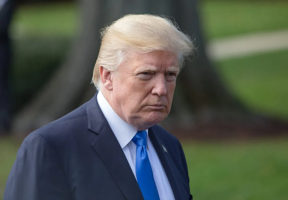 President Donald Trump at the White House on Oct. 25, 2017. (Samira Bouaou/The Epoch Times)
