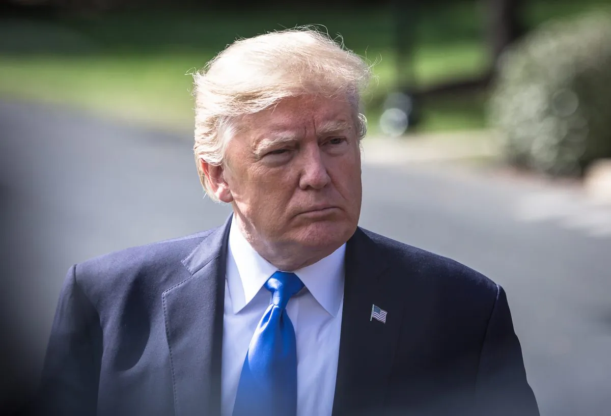 President Donald Trump at the White House on Oct. 25, 2017. (Samira Bouaou/The Epoch Times)