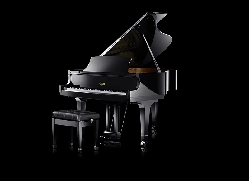 The 25th anniversary Boston piano. (Courtesy Steinway & Sons)