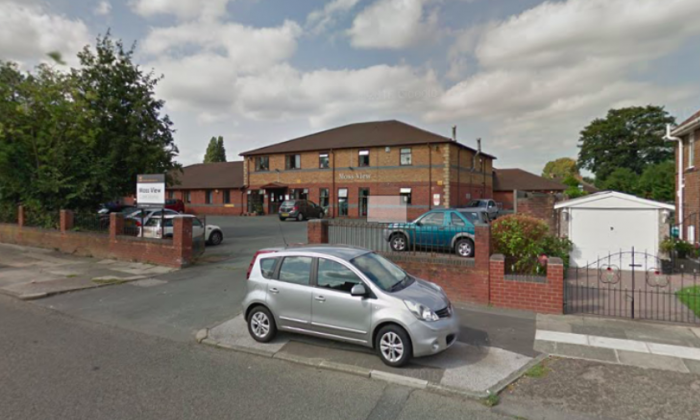 Moss View Nursing Home in Liverpool, England, where 98-year-old Ada Keatiing moved in with her 80-year-old son Tom Keating to care for him. (Screenshot via Google Maps)