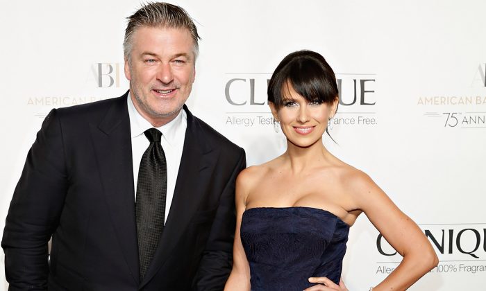 Alec Baldwin and wife Hilaria Baldwin attend the American Ballet Theatre 2014 Opening Night Fall Gala at David H. Koch Theater at Lincoln Center in New York on Oct. 22, 2014. (Cindy Ord/Getty Images)