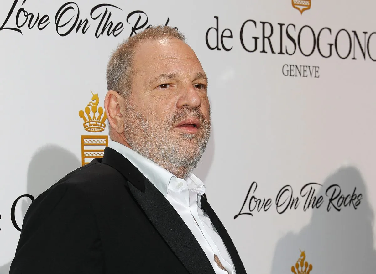 Harvey Weinstein attends the DeGrisogono 'Love On The Rocks' during the 70th annual Cannes Film Festival in Cap d'Antibes, France, on May 23, 2017. (Andreas Rentz/Getty Images)