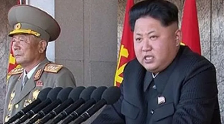 North Korean dictator Kim Jong Un in this undated photo released by state media.