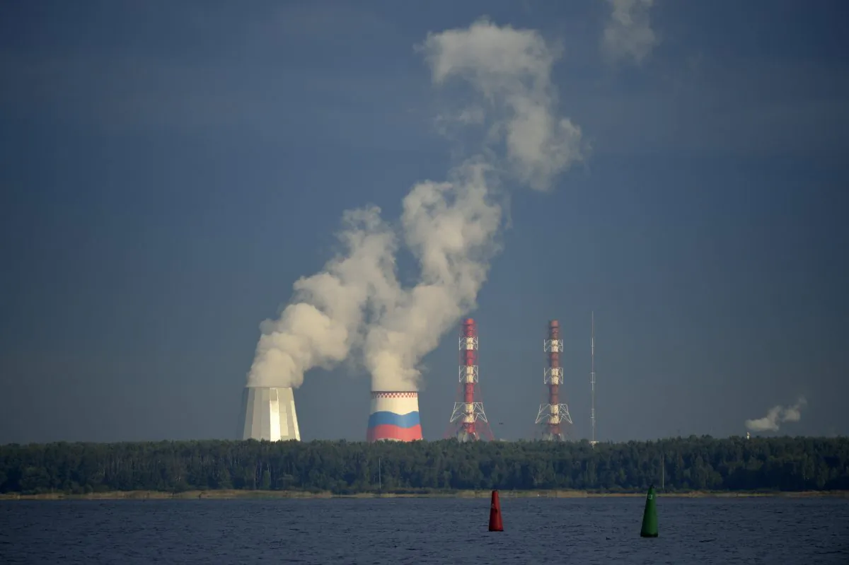 A Russian nuclear plant in St. Petersburg, Russia, in this file photo. (Eric Feferberg/AFP/Getty Images)