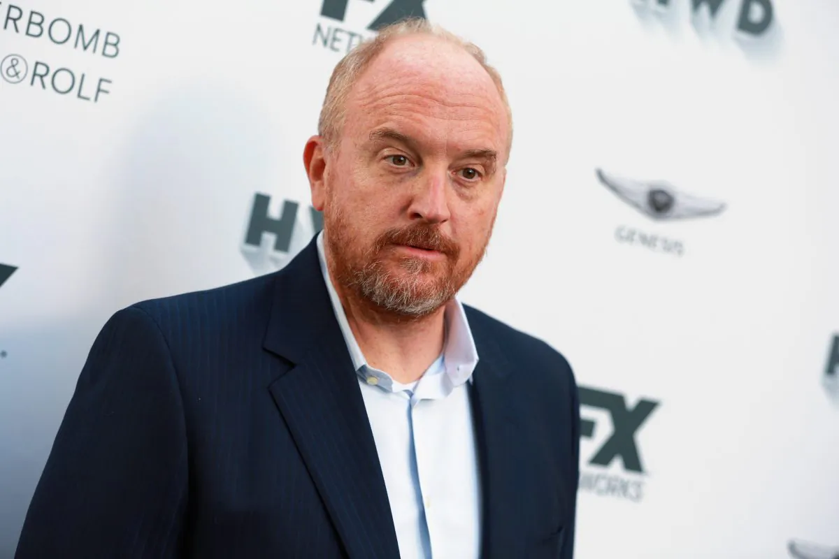 Louis C.K. attends FX and Vanity Fair Emmy Celebration at Craft in Century City, California, on Sept. 16, 2017. (Rich Fury/Getty Images)