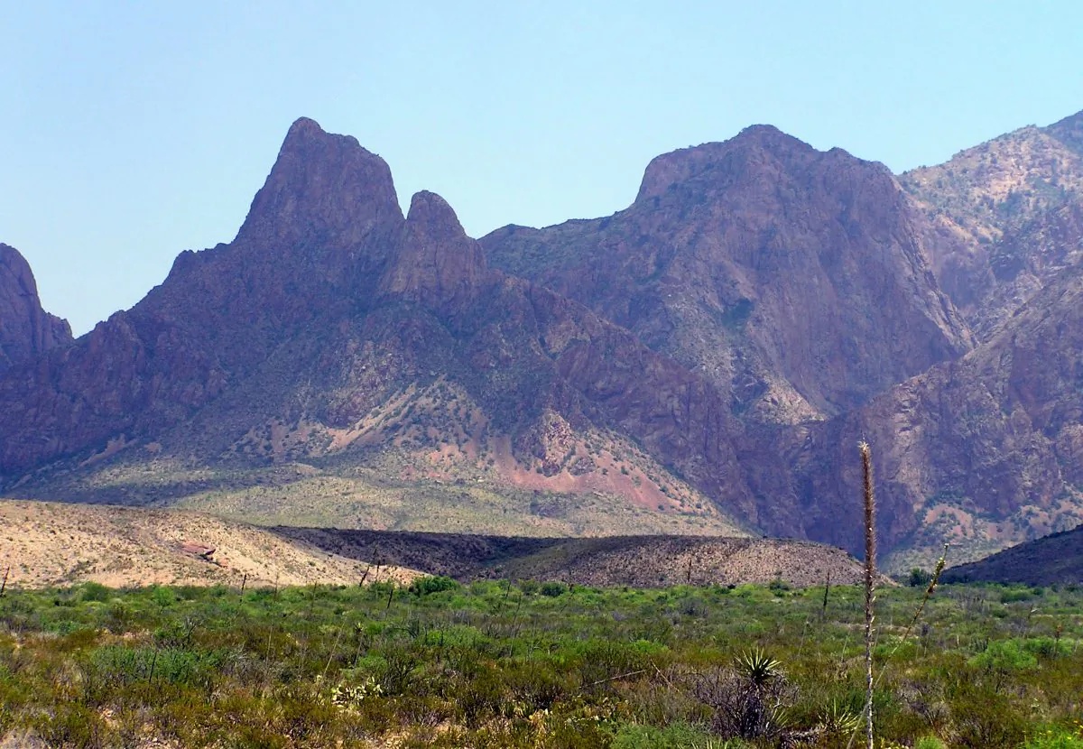 The Chisos Mountains are the heart of Big Bend National Park. (National Park Service Digital Image Archives/Public Domain)