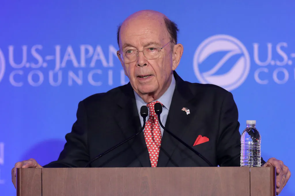 U.S. Commerce Secretary Wilbur Ross delivers keynote remarks during the U.S.-Japan Council's annual conference at the J.W. Marriott in Washington, DC, Nov. 13, 2017. NAFTA renegotiation talks may become more challenging in 2018, warned Ross. (Chip Somodevilla/Getty Images)