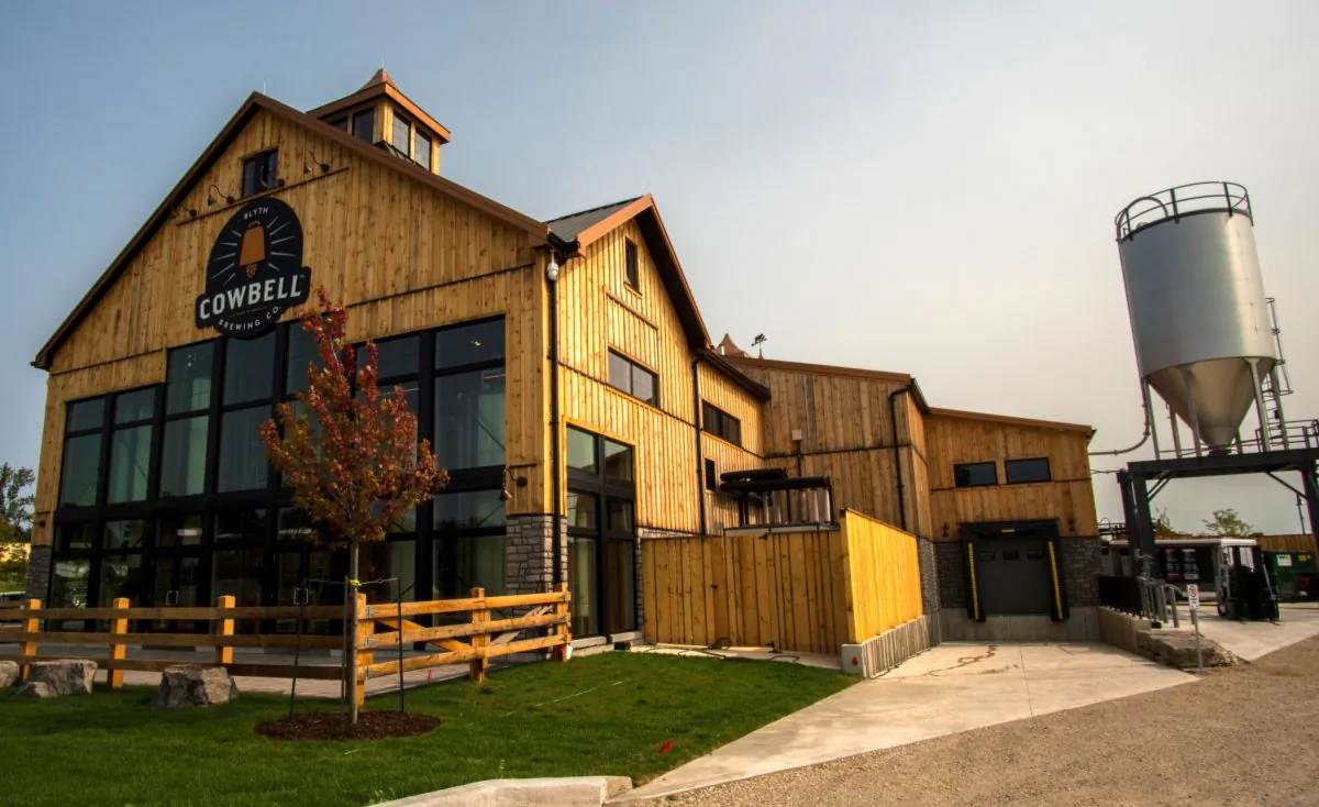 The Cowbell Brewing Co. destination craft brewery in Blyth, Ontario. (Cowbell Brewing Co.)