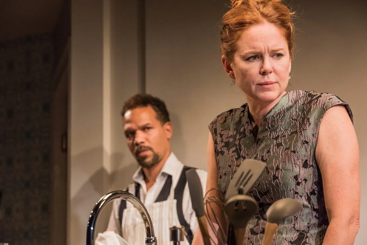 Jason Alan Carvell and Colleen Clinton in “Muswell Hill.” (Todd Cerveris)