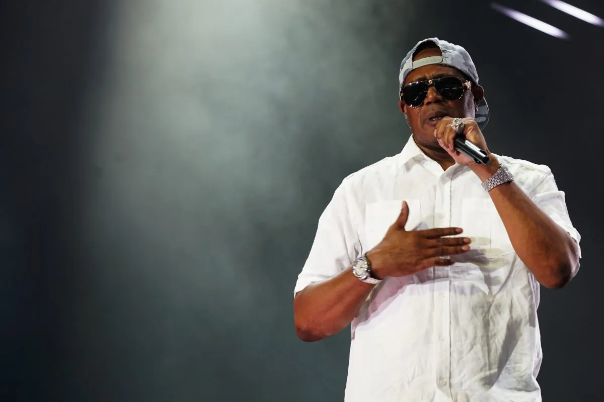 Master P performs onstage at the 2017 ESSENCE Festival at the Mercedes-Benz Superdome in New Orleans, Louisiana, on July 2, 2017. (Bennett Raglin/Getty Images for 2017 ESSENCE Festival)