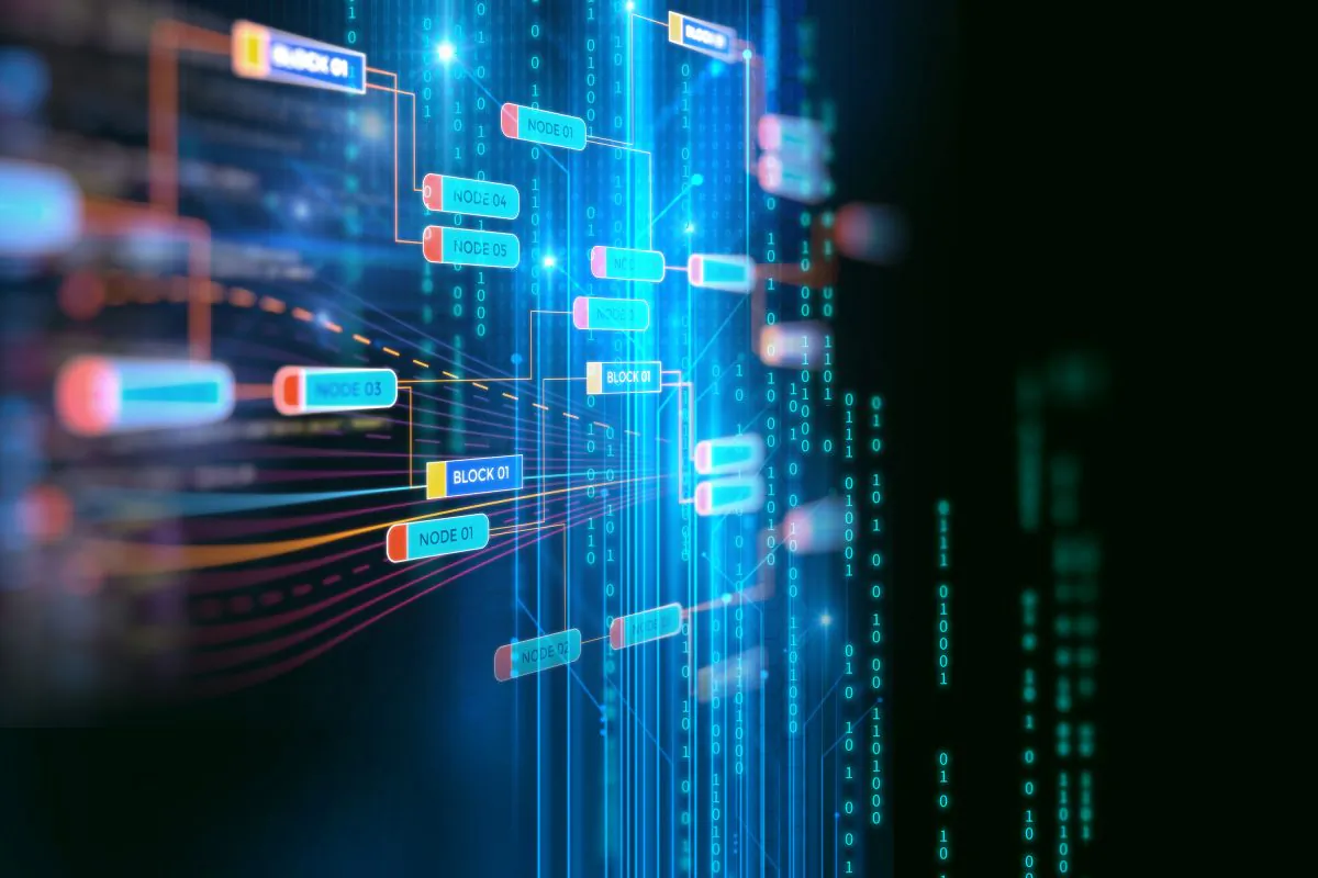 An artists rendering of blockchain technology. SALT Lending wants to create the first lending market based on the technology. (Shutterstock)
