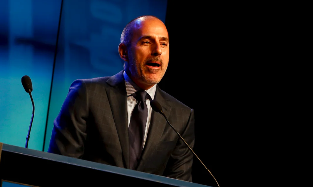 Disgraced NBC "Today" show host Matt Lauer at an awards ceremony on Nov. 24, 2014, in New York City. (Jeff Zelevansky/Getty Images)