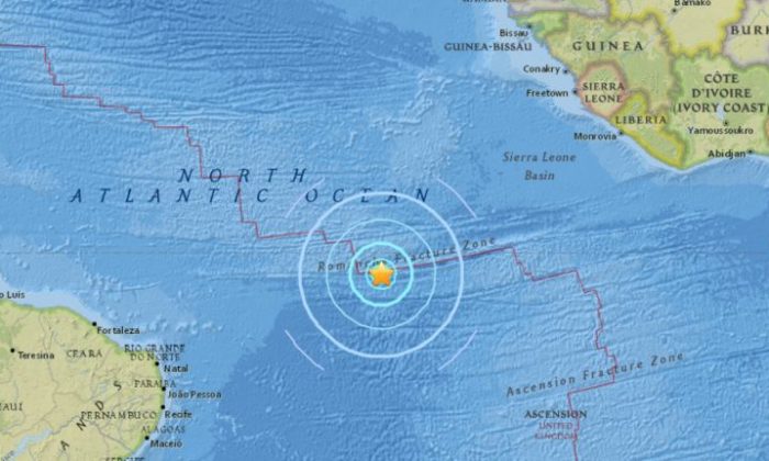 mid atlantic ridge map