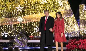 Trump and First Lady Attend National Christmas Tree Lighting Ceremony