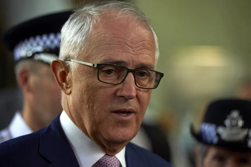 Australian Prime Minister Malcolm Turnbull on July 10, 2017. (Reuters/Niklas Hallen/Pool)