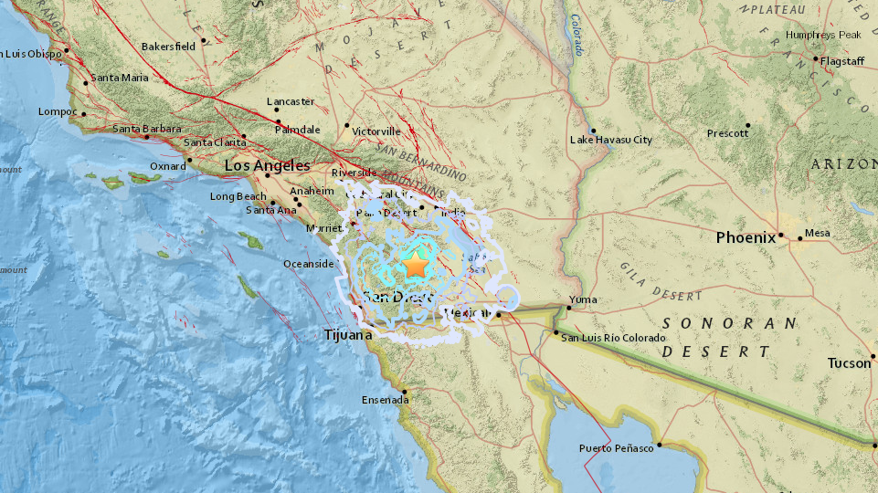 String of Earthquakes Felt in San Diego CountyStrongest at 4.0 Magnitude