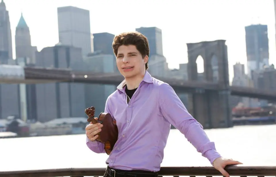 Violinist Augustin Hadelich in 2011. (Rosalie O'Connor )